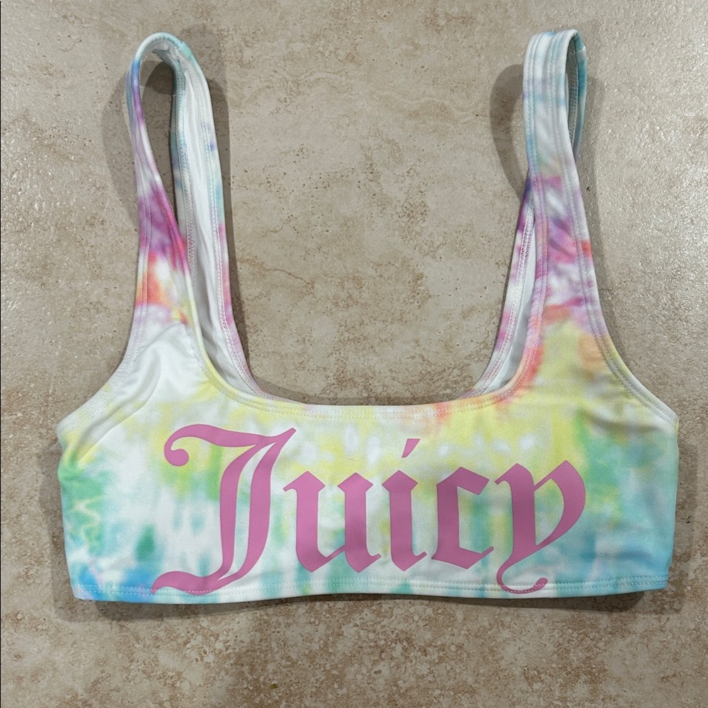 2/$25: Juicy Couture Multicolor Tie-Dye Bikini Top